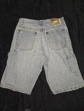 EXHAUST Wide Leg Carpenter Jorts